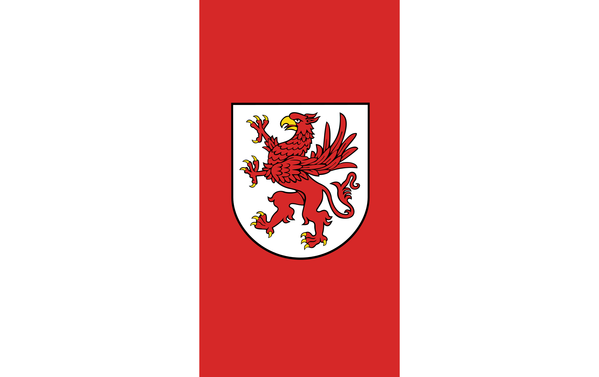 Vlajka západopomořanského vojvodství | vlajka, prapor, symbol, vlaječka, obrázek | Polská vojvodství |  1921x1210 px