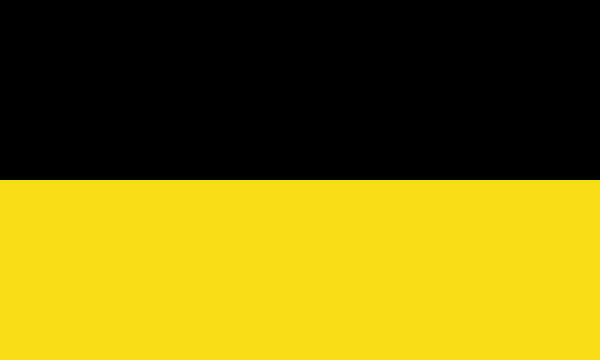 Vlajka Bádenska-Württemberska | vlajka, symbol, prapor, vlaječka, obrázek | Bádensko-Württembersko | Země Německa
